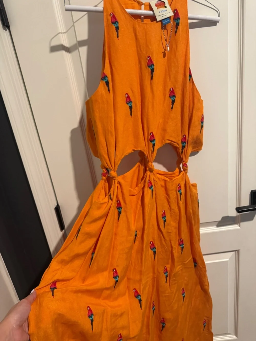 Farm Rio Parrot Halter Dress - Picture 5 of 5
